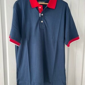 Orvis Sporting Traditions Mens Polo short sleeved shirt Pima cotton size M
